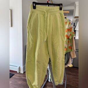 Lululemon Athletica Light Green Joggers